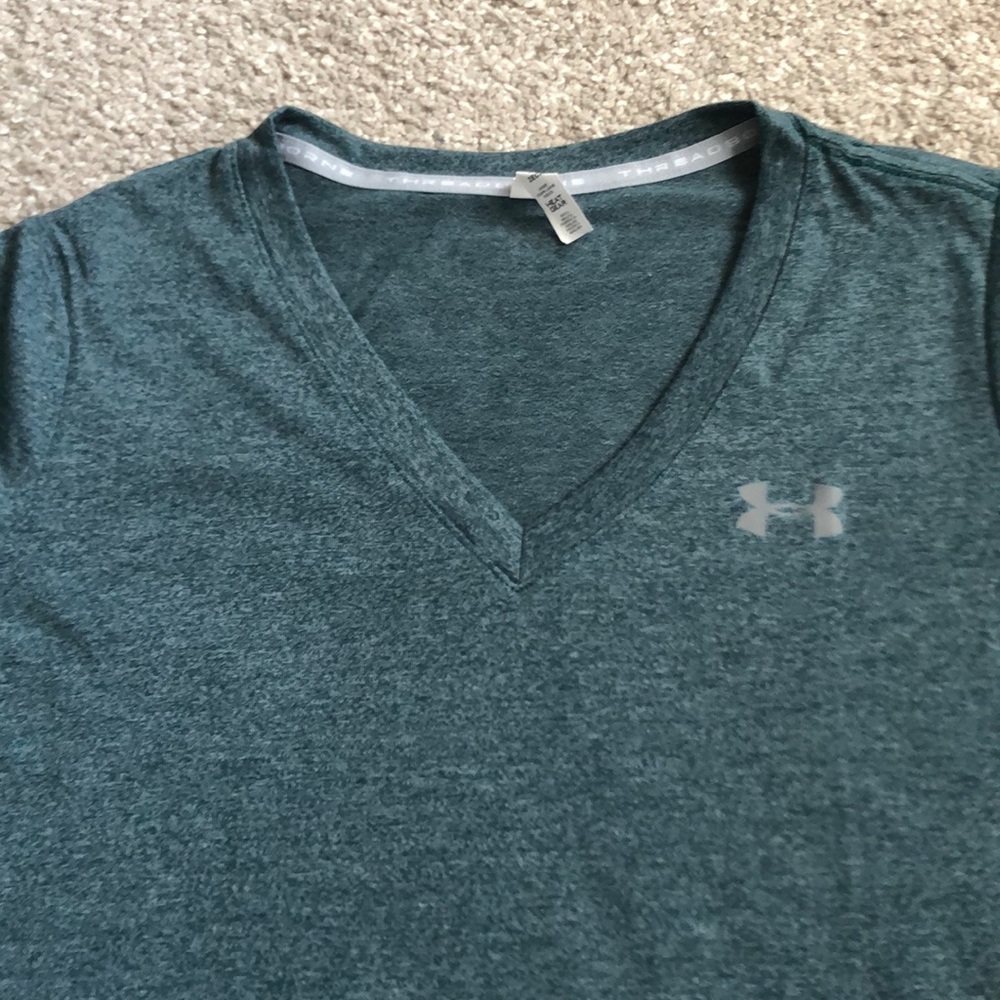 Under Armour Threadborne V-Neck Short Sleeve - image 4